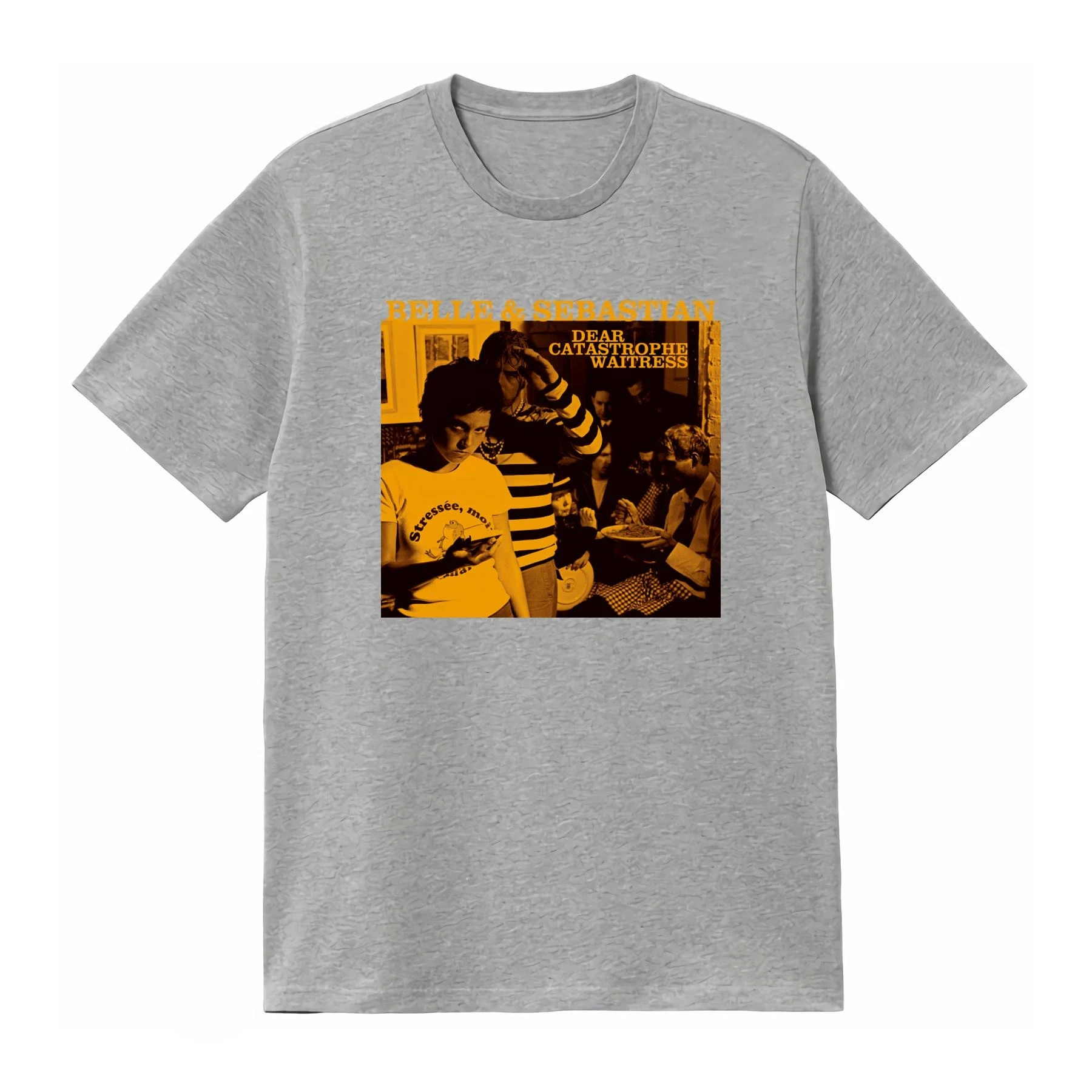 Belle and Sebastian Dear Catastrophe Waitress Band T Shirt Rock Music Fan Casual Women's Men's Clothing 2026 Summer New T Shirt