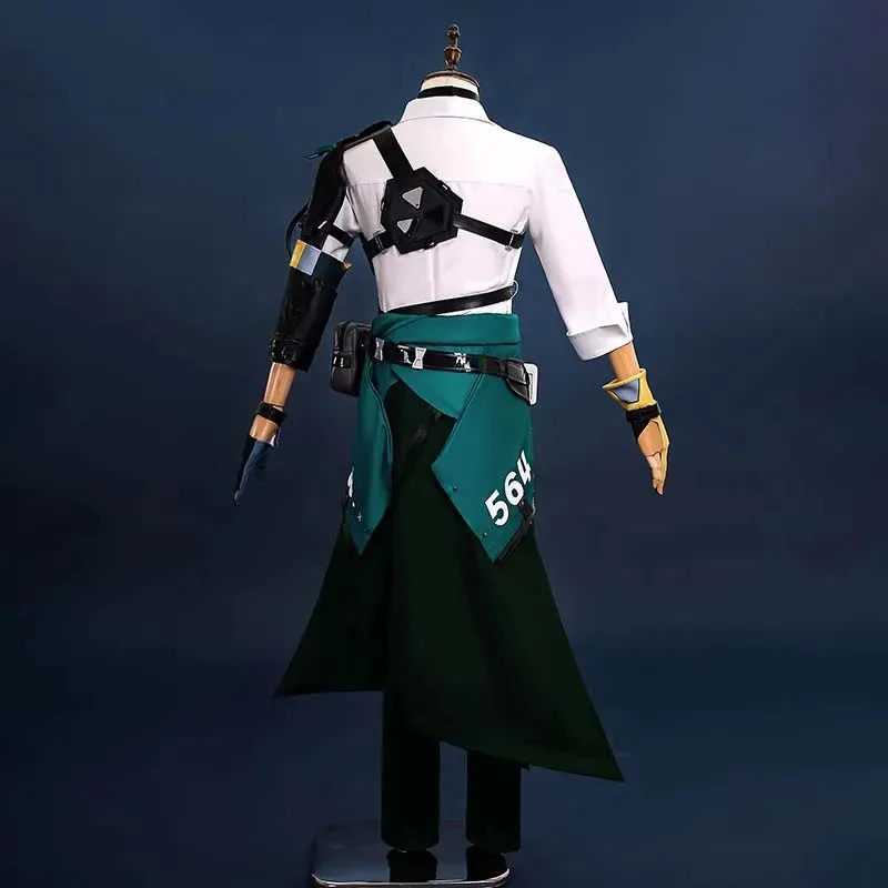 أزياء أنيمي Harumasa التأثيرية شعر مستعار Zenless Zone Zero لعبة موحدة عقال المختنق الدعائم القسم 6 حفلة الهالوين للنساء والرجال