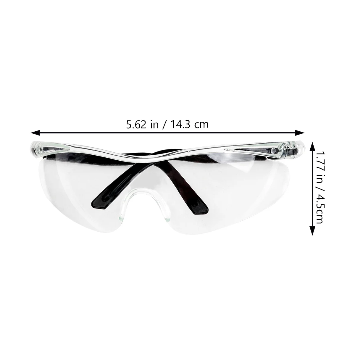 3-teilige wasserdichte Kinderbrille, stoßfest, transparent, Augenschutzbrille, Schutzbrille, Material für Kinder, Shooter