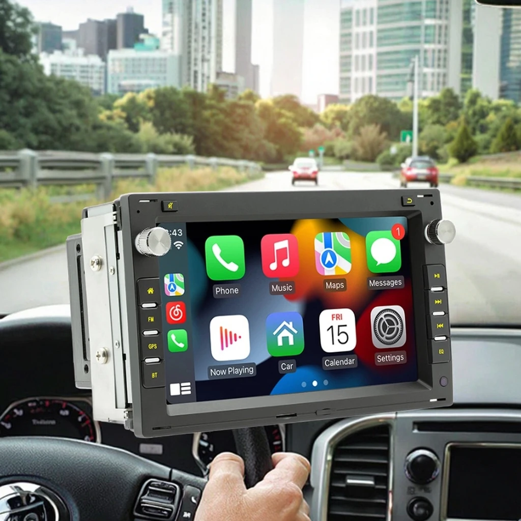 Creatall for   Lingyu All-In-One Wireless Carplay GPS Navigation 7 Inch High-Definition Reverse Image for BT