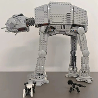 Kalein Spaceship mini version AT-AT transport armored robot 1267pcs model building blocks puzzle assembly toy boy birthday gift