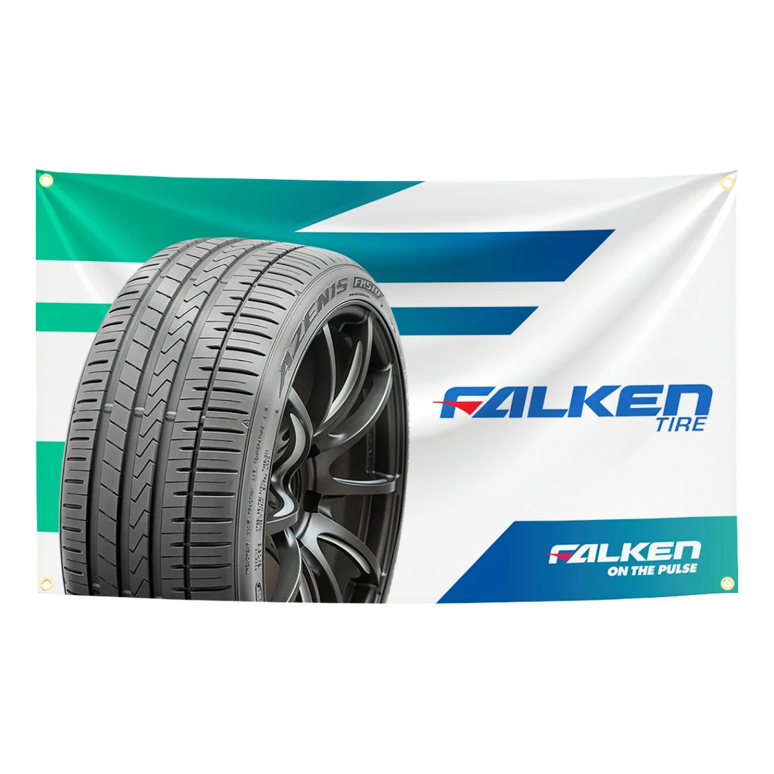 

90x150cm F-Falkens Tire Flag Racing Car Tyre Tapestry Polyester Digital Printing Banner for Garage Wall Art Out Door Decoration