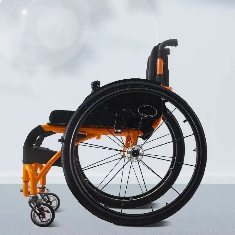 Comfortable Manual Sports Wheelchair Easy-to-Fold for Convenient Portability Walker & Rollator Product