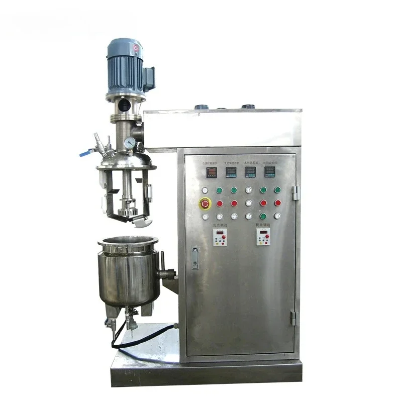 

30L Chile High Shear Vacuum Emulsification Machine Automatic Homogenizer For Food Coatings Adhesives Lubricants Pump Gear
