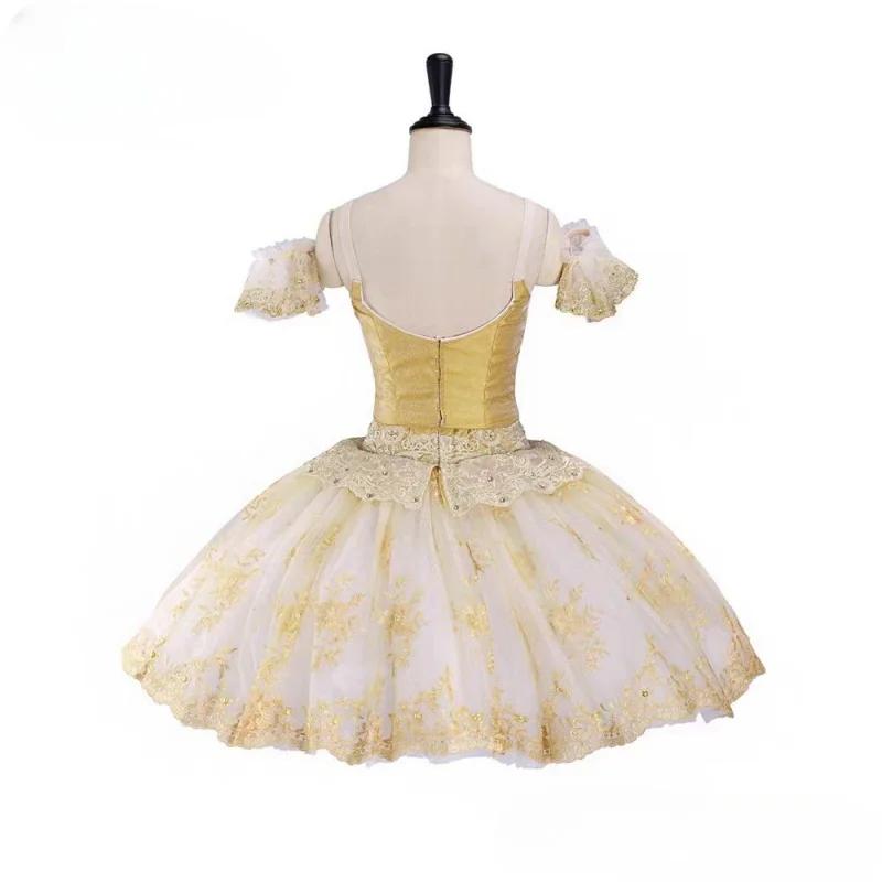 Professional ballet TUTU court style variations competition bell skirt performance