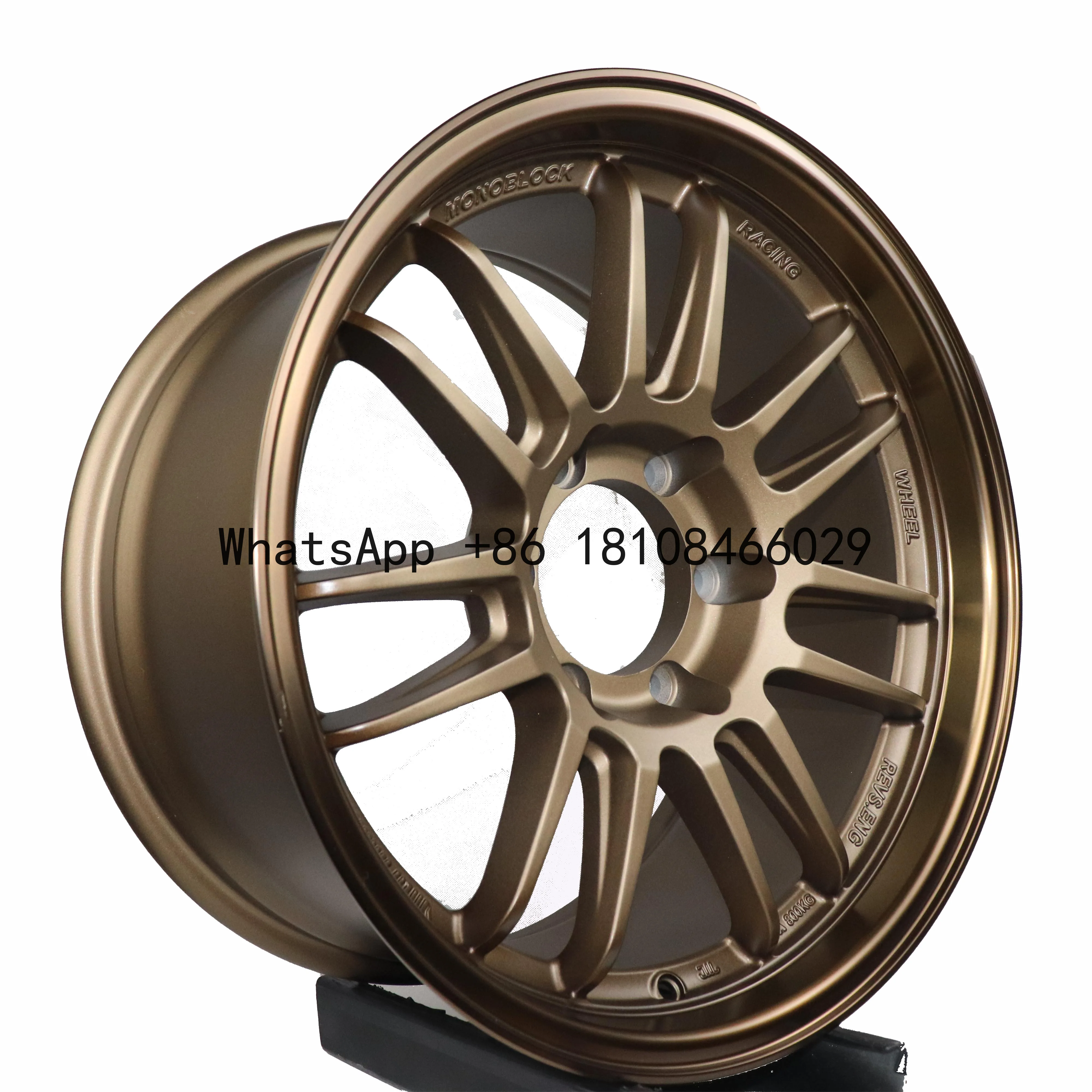 Weiya 1814-6H alloy cast wheel 18*9.5 PCD 6*139.7 ET20 CB 106.1 passenger car wheels