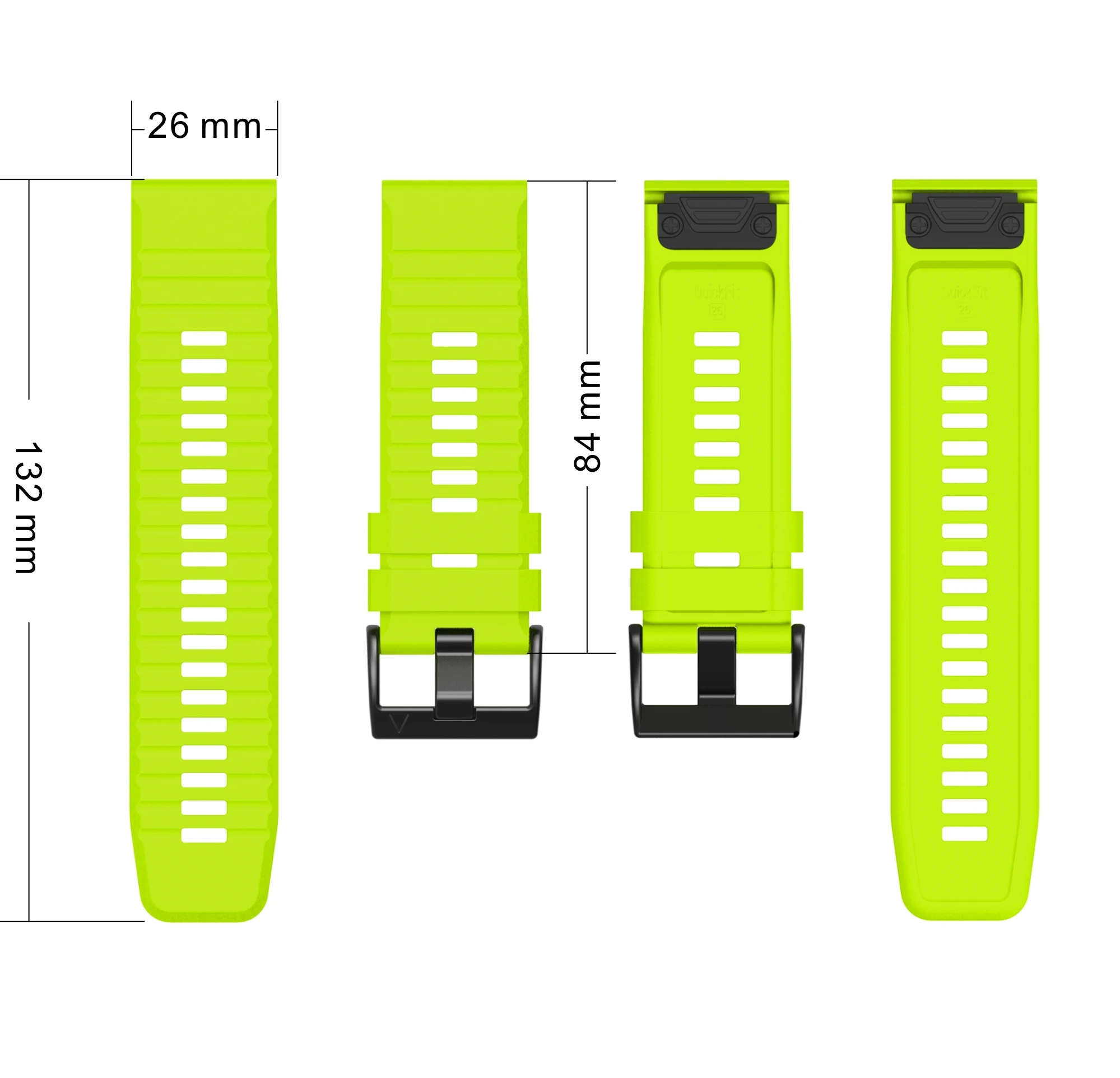 Fenix6 Strap 22mm Silicone Quick Easy Fit Watchbands For Garmin Fenix 7 6 Pro 5 Plus Bracelet Forerunner 955 965 935 945 Band