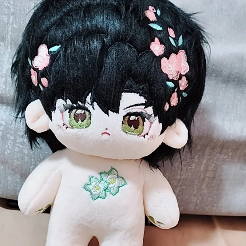 20cm Anime juego amor y espacio profundo Zayne Kawaii Cosplay cuerpo  muñeca  algodón con esqueleto colección  Fans figuras  jug