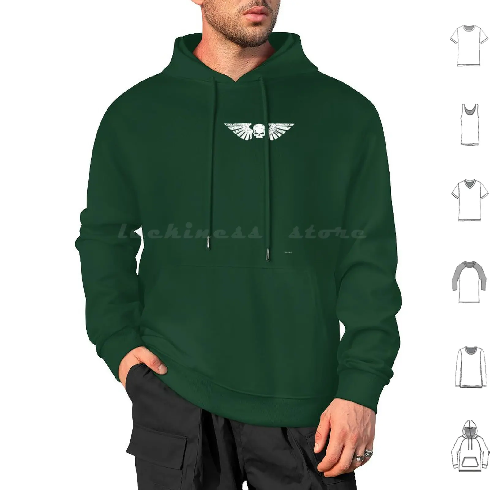 Imperial Guard Symbol Hoodies Long Sleeve Imperial Guard