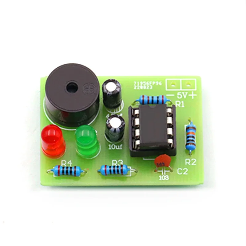 NE555 Multivibrator Suite NE555P Unsteady Circuit Double Flashing Electronic DIY Teaching and Training