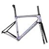 X16qr Trifox-カーボンファイバーロードバイクフレーム,フルカーボン,700 x 25c aero vブレーキ,クイックリリース,Di2/メカニカルドライブ 5