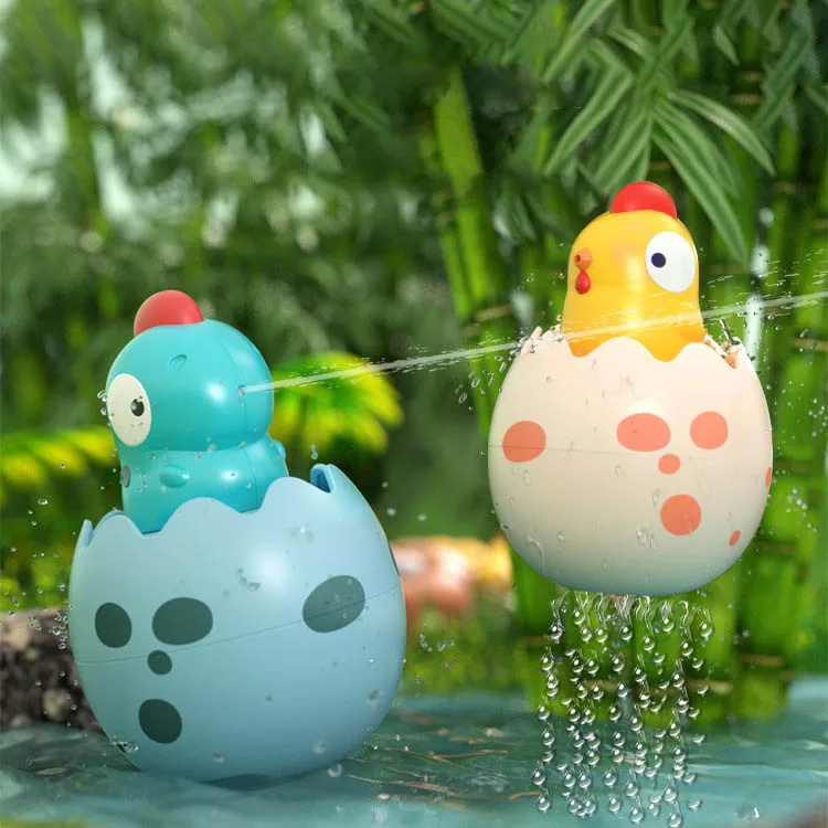 Dinosaur Eggshells Baby Bath Toy Cartoon Cute Rain Spray Eggs Baby Children Bathroom Water Play Shower For Boys And Girls 