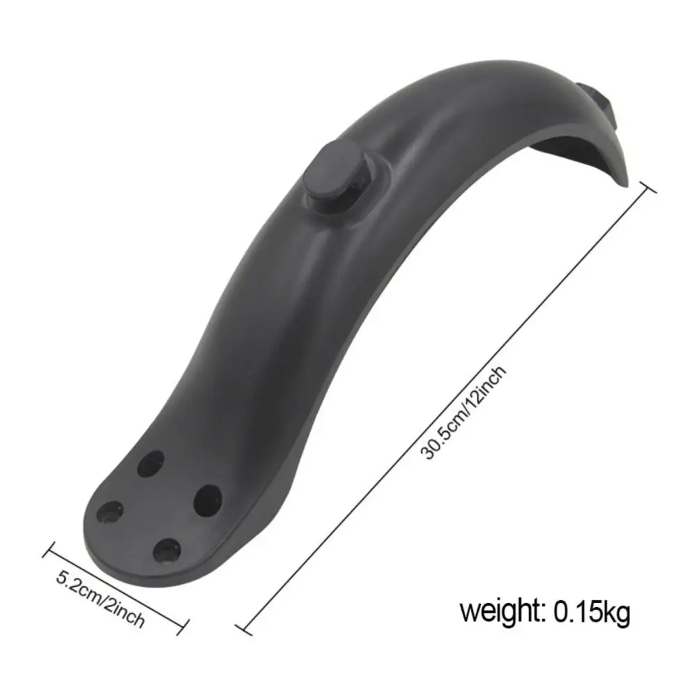 For For M365 Scooter Rear Fender Mudguard Splash Guard Protection Shield Replacement Kit With Tail Light Mounting Slot