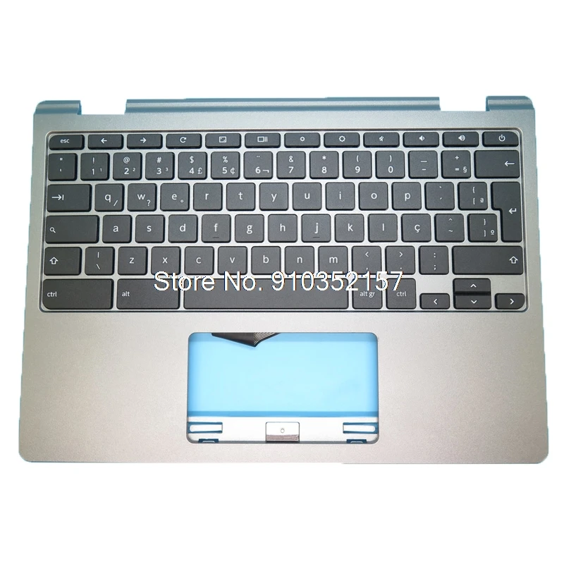 

Grey PalmRest & BR Keyboard For Multilaser Chromebook M11C PC901 WBM14L16PA-732 530400040503 8444070300050 Brazil BR NO Touchpad