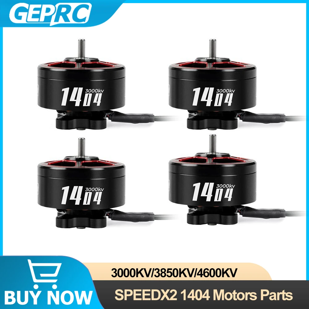 

GEPRC SPEEDX2 1404 3000KV /3850KV/ 4600KV Motor for DIY 2/4-inch RC FPV Quadcopter Freestyle Drone Tern-LR40 FPV Drones
