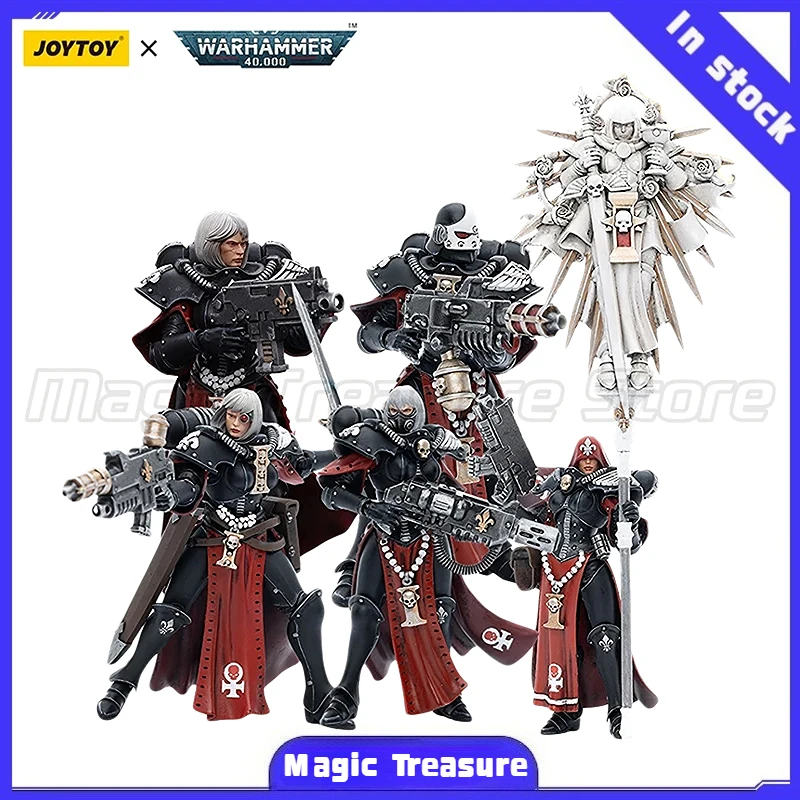 【MT】JOYTOY Warhammer 40K Adepta Sororitas Imagifier Sister Saelon Noyalle Superior Kassia Jurel 1/18 لعبة شخصيات الحركة