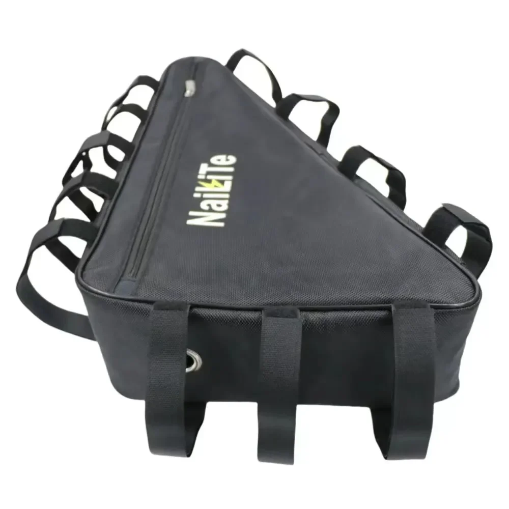 Rainproof Capacity for 36V/48V/60V/72V–Waterproof Triangle Pouch, Essential E-Bike Accessories To Protect Battery From Rain