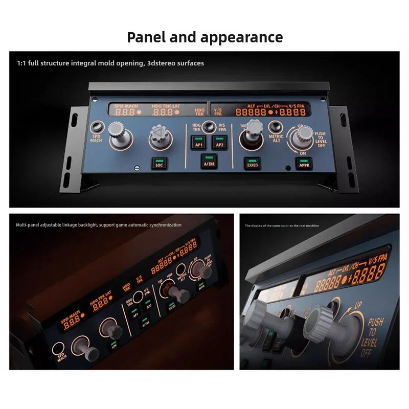 

WINWING A320 EFIS-L&R with FCU Full-size EFIS Unit Flight Control Panel Flight Game Simulator Support for X-Plane MSFS2020