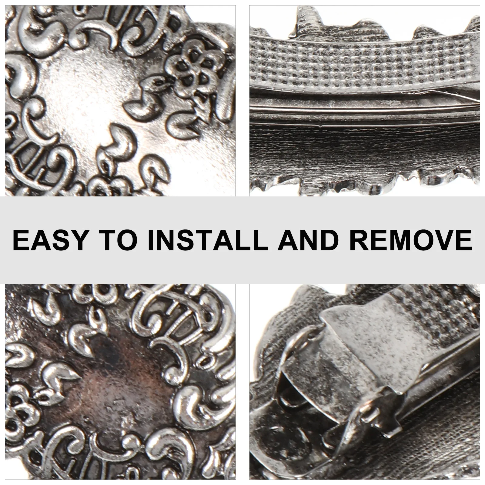 

Fancy Retro Metal Hair Clips Accessories for Barrette European and American