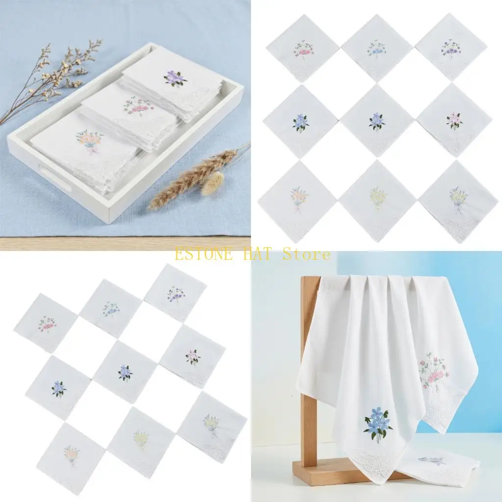 49mf-9-pecas-elegantes-acessorios-casamento-conjunto-lenco-bordado-algodao-soft-tecido-respiravel