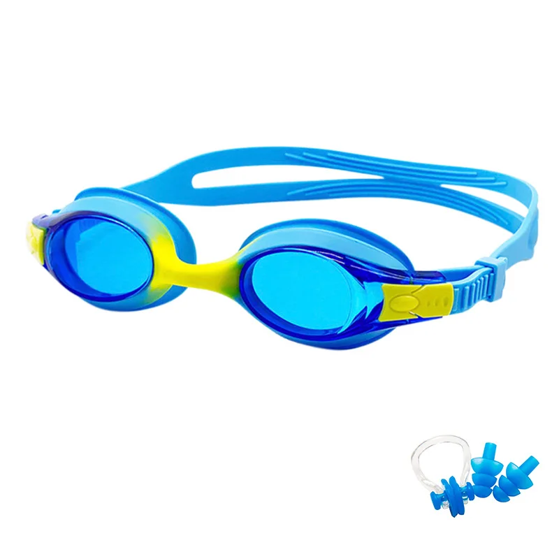 Swimming Goggles For Kids Youth Age 3-14 Years Old Anti-fog 100% UV Protection Clear Vision No Leaking Quick Adjustable Strap