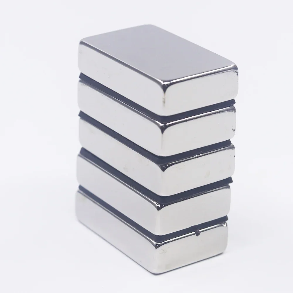 

5/10Pcs 40x25x10mm Neodymium Magnet 40mm x 25mm x 10mm N35 NdFeB Block Super Powerful Strong Permanent Magnetic