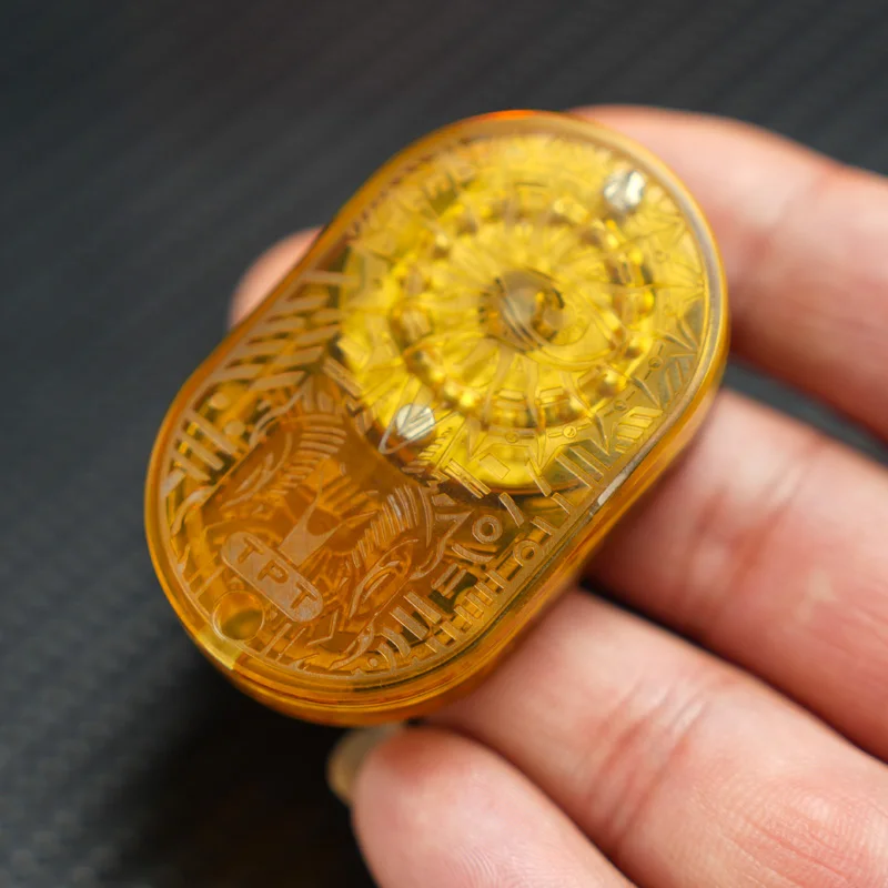 PEI Rhythmic Push Spinner - Jouet EDC Fidget premium pour soulager le stress et soulager l'ennui