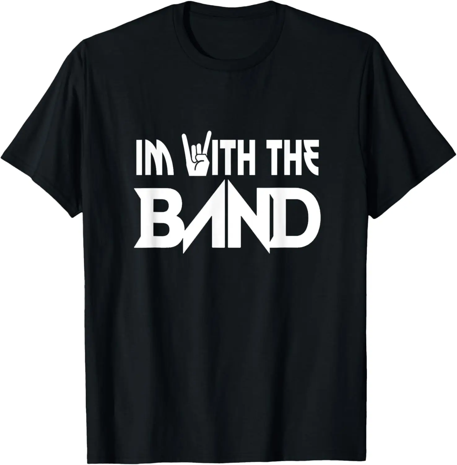 

I'm With The Band Groupie Funny Music Funny Concert T-Shirt T-Shirt
