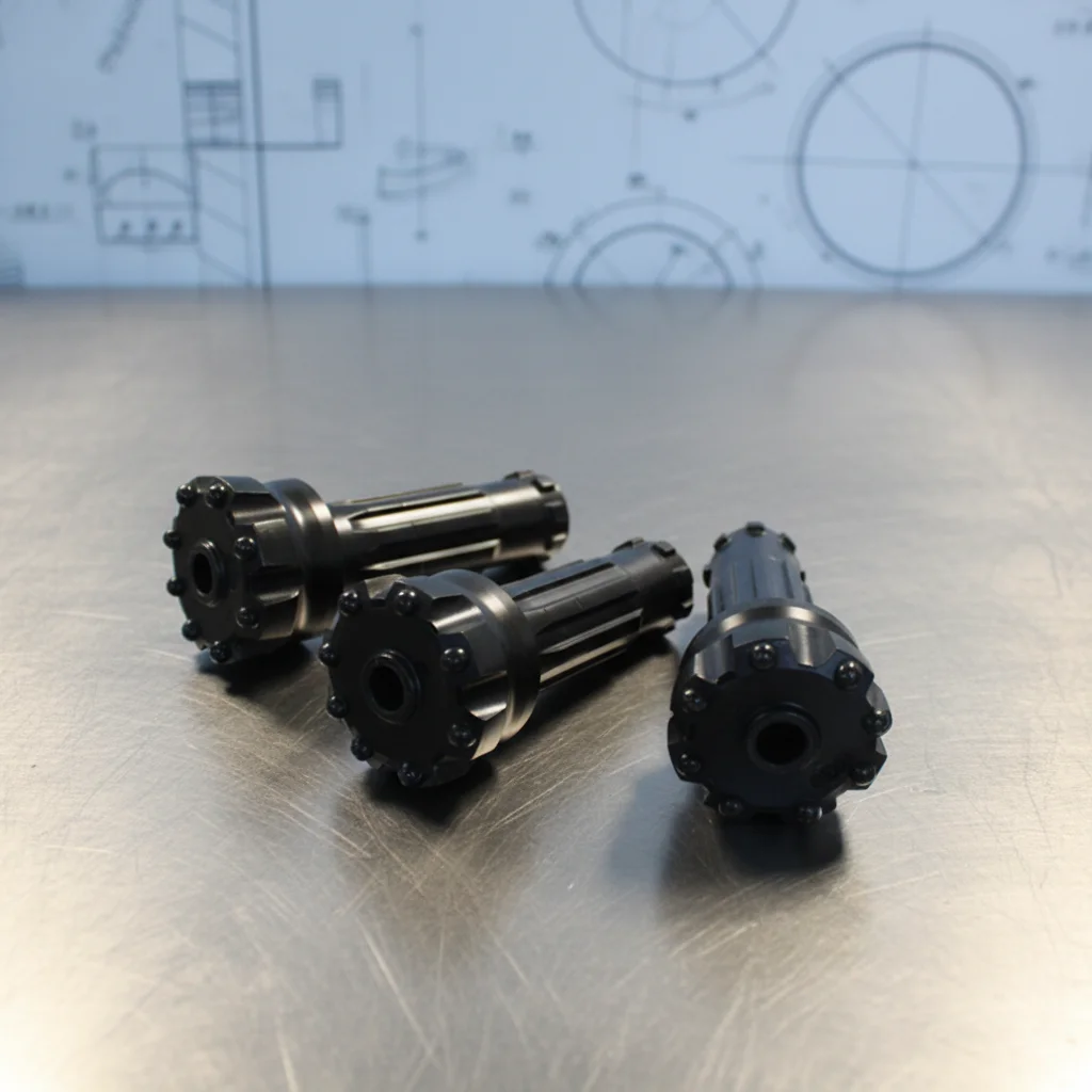 High Speed Air Pressure Carbide Water Well Drilling Rig DTH Bit for Boring Machine Mining Machinery Borehole Tools