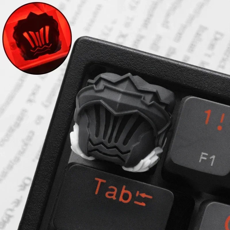 

LOBO Anime Keycaps 3D Custom Keycaps Resin Key Caps Translucent Cherry Profile Keycaps for Mechanical Keyboard Caps PC DIY Gift