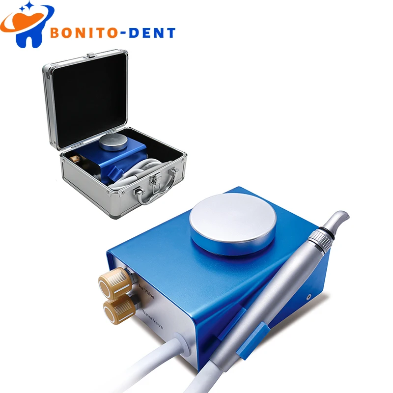 Oral Hygiene Dental Sandblaster Air Polisher Prophy Jet Unit Powder Handpiece Sandblasting Whitening Machine Sander Gun