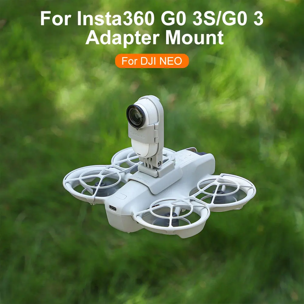 DJI Neo 드론용 조정 가능한 마운트 어댑터 카메라 확장 브래킷 Insta360 GO 3/GO 3S 액세서리용