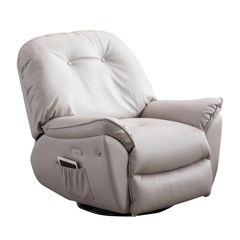 

First-class space capsule sofa, single-person rocking technology fabric lazy electric multi-function sofa