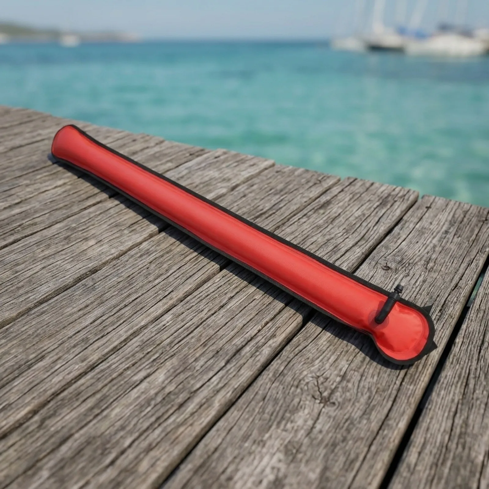 Scuba Diving for smb Inflatable Marker Buoy with Oral Inflator Compatibility for Convenient Inflation For Underwater