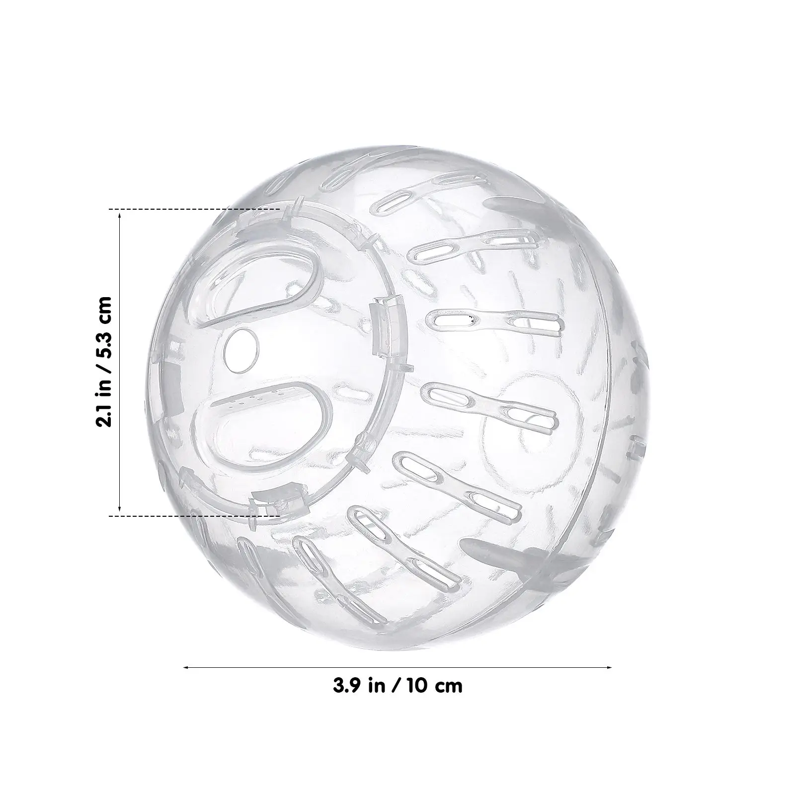 Mini Rolling Ball Toy Hamster Balls Detachable Dwarf Hamster Exercise Balls Sturdy Small Pet Supplies Clear Hamster Running