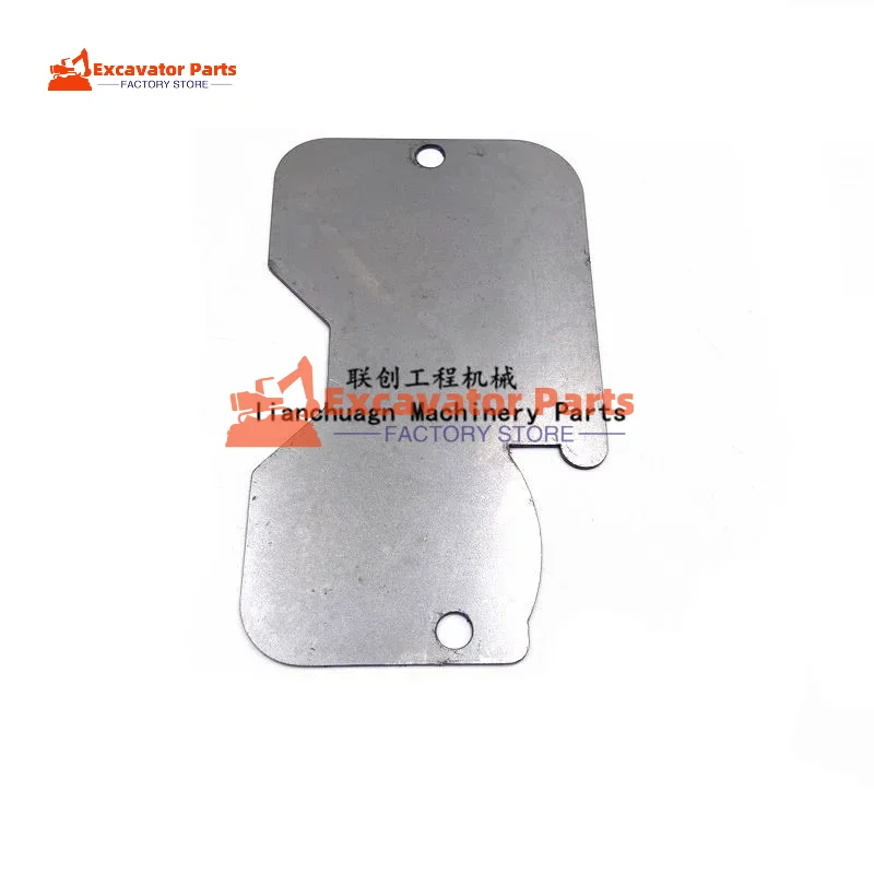 For Hitachi ZAX60 70 Door Lock Of Cab Cover Plate Car Door Lock Interior Panel Decorative Plate Iron Plate Excavator Parts