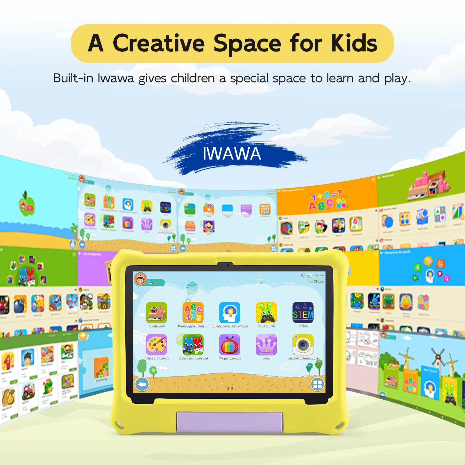 Рисунок 3 - ANRY 10,1-дюймовый детский планшет Android 15