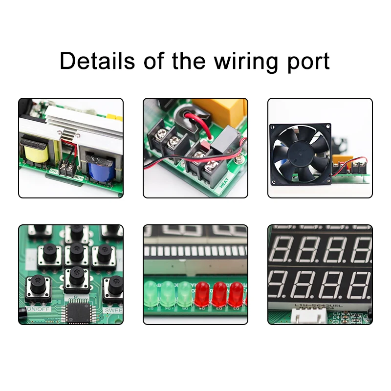 300W Ultrasonic Driver Board Circuit Display 3 Frequency 40/80/120KHz For Generator Dish Washer Transducer Cleaner Tank FanYing