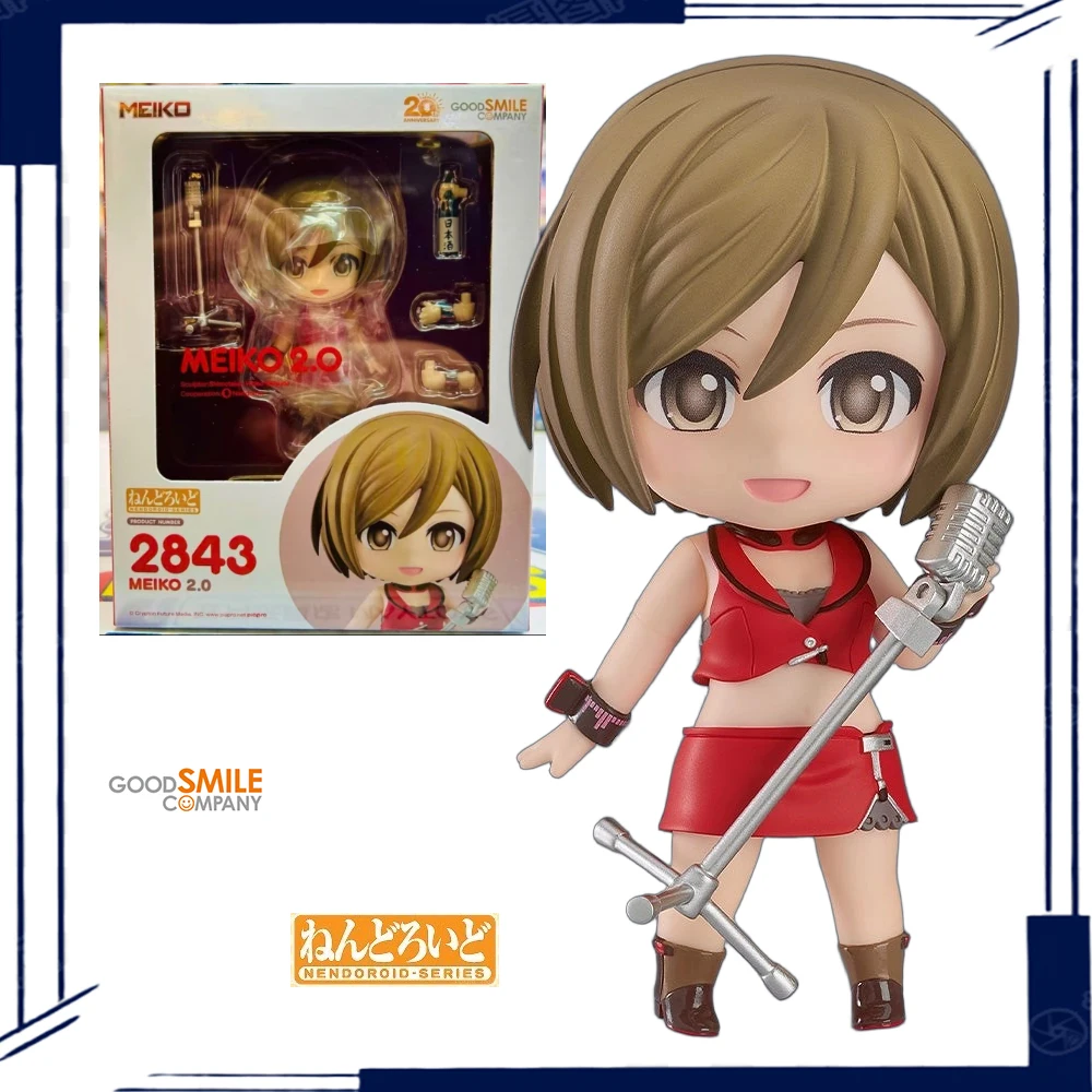 

Genuine Original GSC Nendoroid No.2843 MEIKO 2.0 Anime Figurines Collectibles Decorative Items Children's Gifts In Stock
