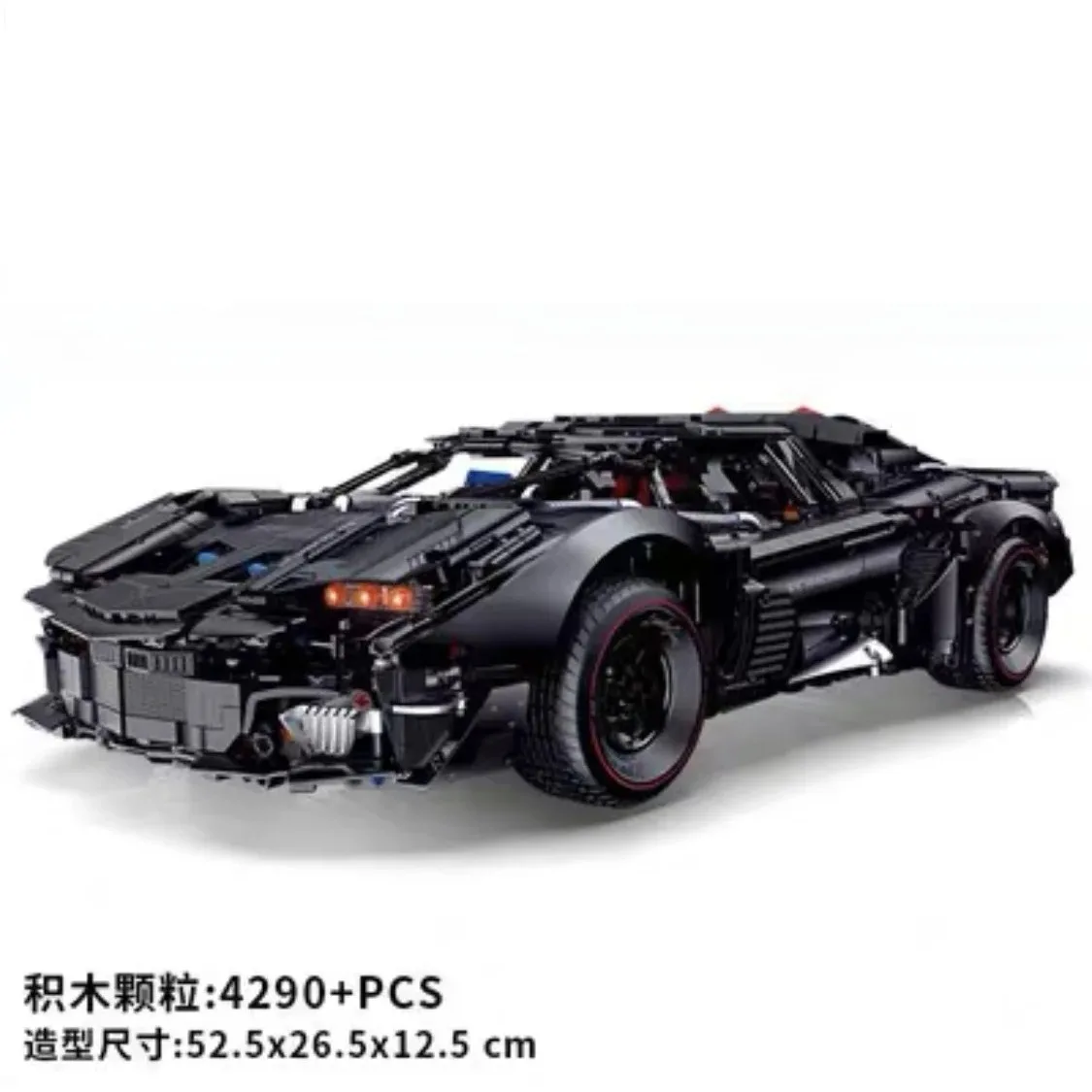 GULY10618 3927pcs 1:8 Super Sports Car Building Block Toy MOC Tech Motor Can Control Race Car Model Bricks Toys for Boys Adult