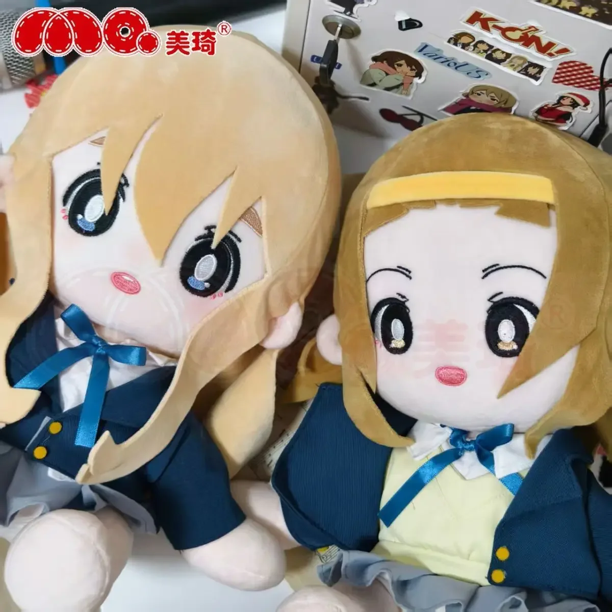 

K-On! Cotton Doll Plush Dolls Kotobuki Tsumugi Akiyama Mio Anime Peripherals Stuffed Animal Soft Doll Cute Robot Customized Toys