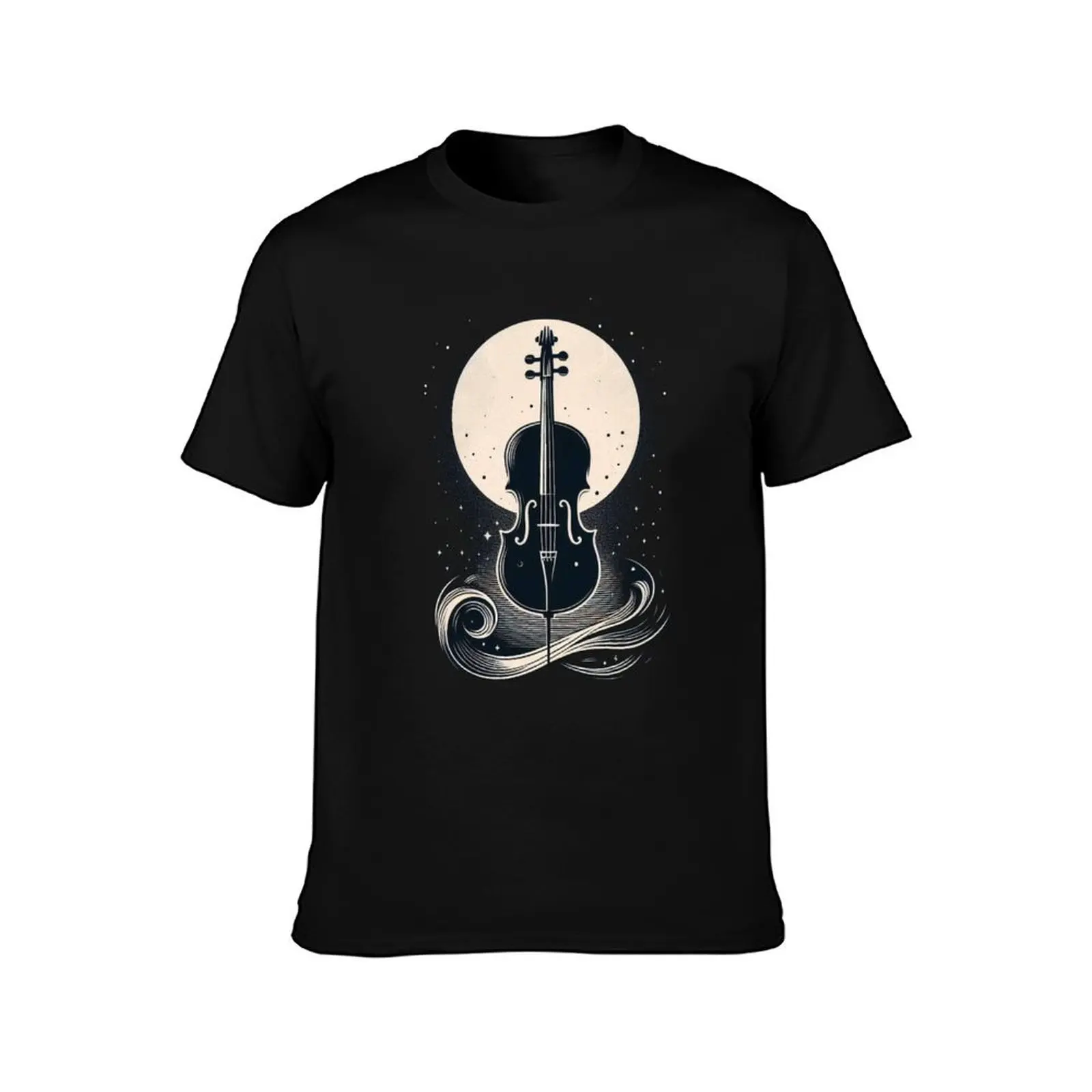 Cello Variation A.11 T-Shirt Summer Casual Cotton Tee Oversized Streetwear Tops Vintage Graphic Print Loose Fit Short Sleeve