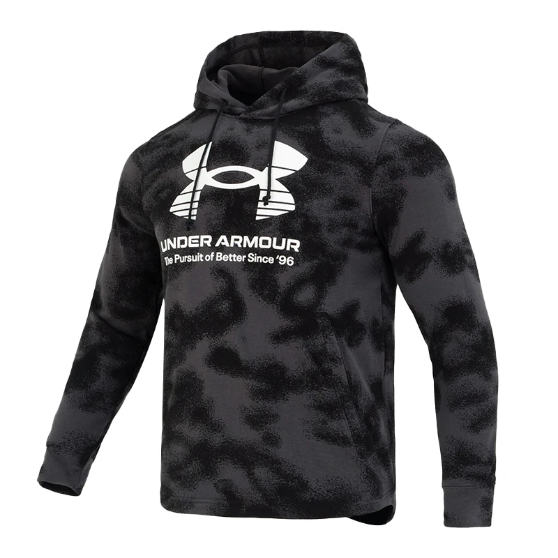 

Underarmour)/Uarival Terry Novelty Hd Мужская спортивная толстовка с капюшоном Свободный уличный пуловер 1377185-001