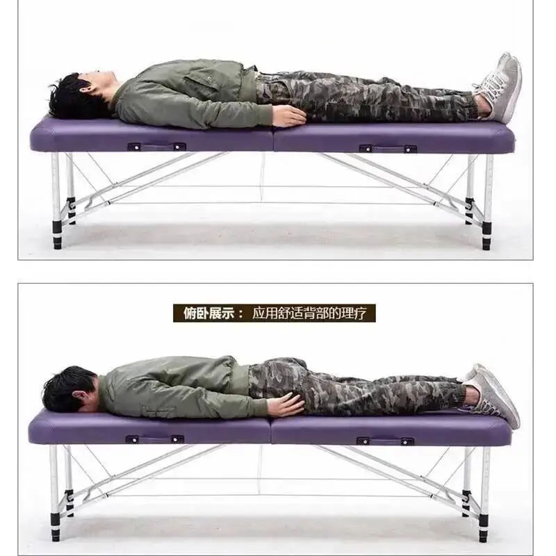Simplicity Portable Folding Massage Stretchers Pliant Stable Cosmetic Table Bed Chairs Full Body Katlanır Yatak Adjustable Base