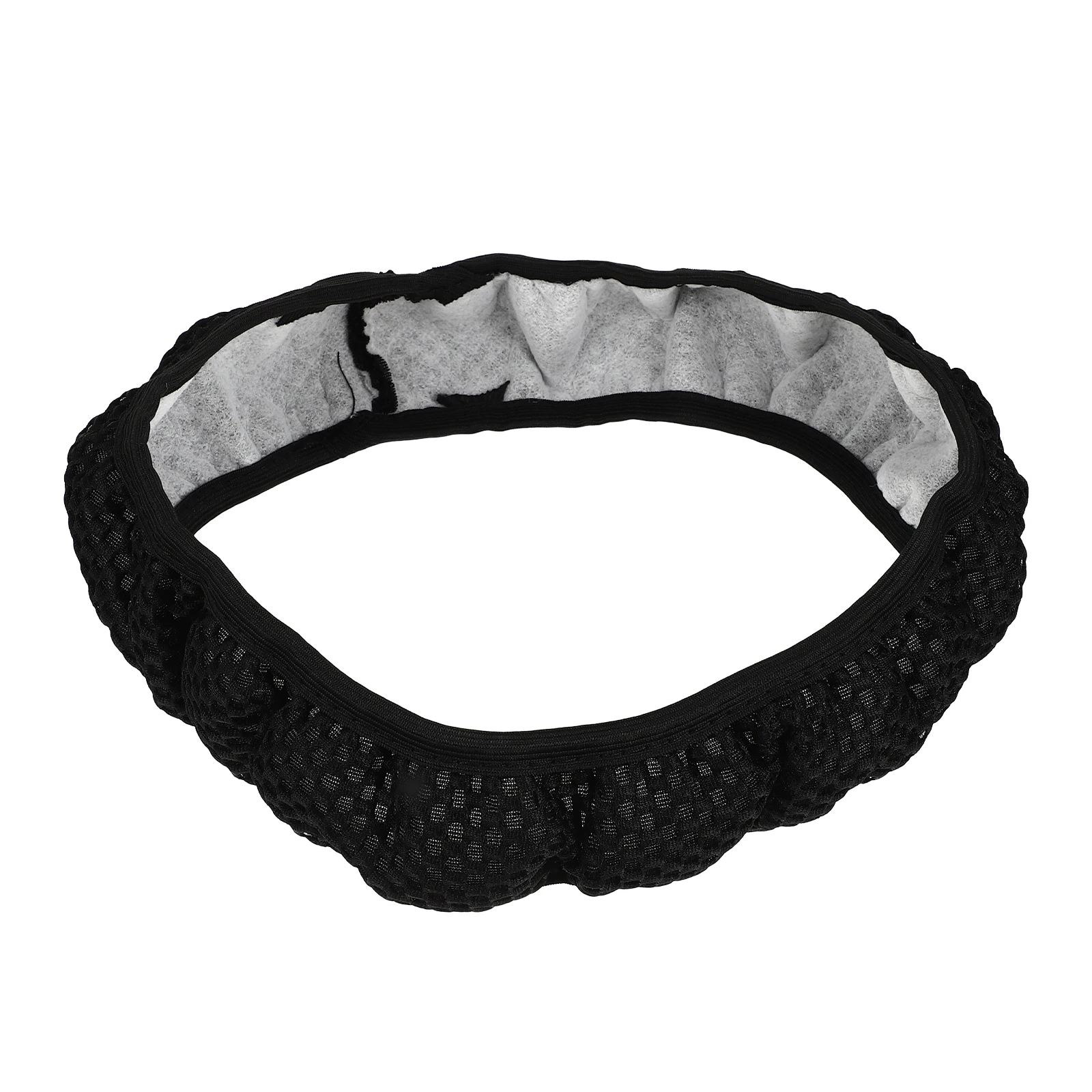 

Massage Mesh Steering Wheel Cover Car Accessories 14 1/2-15 Inches Breathable Sweat Absorbing Non Slip Winter Warm Summer Cool