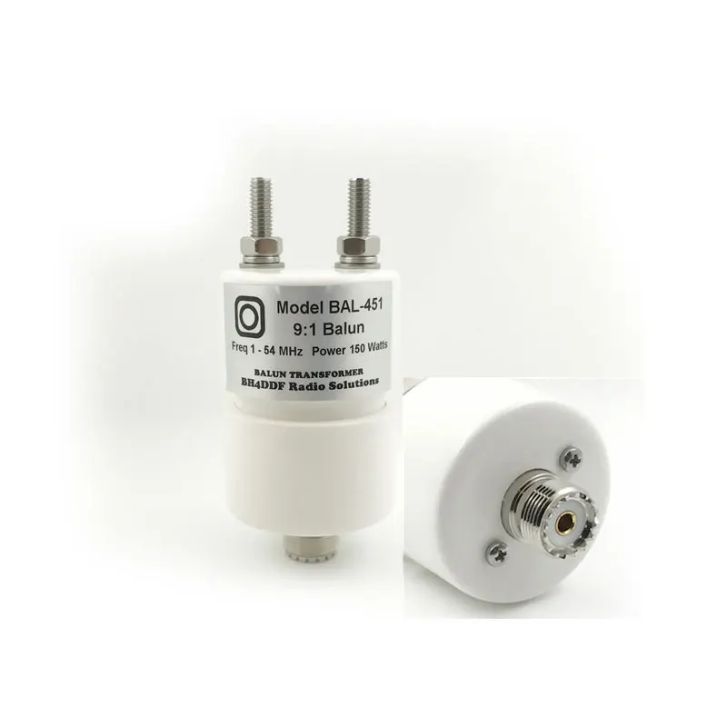 

GOOD BAL-452M/BAL-451 9:1 Mini Balun Balance to Unbalance Transformer for Shortwave Antenna with Low Attenuation Loss for BH4DDF