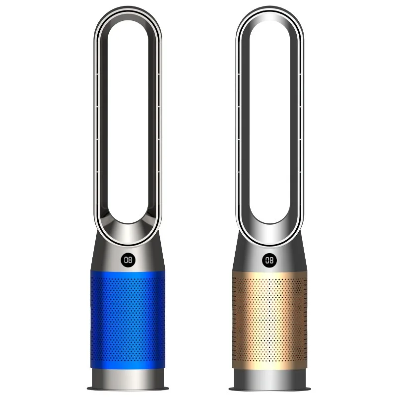 2025年新型リーフレス家庭用冷暖房両用ヒーター空気清浄機能付き床置き型電気ファン