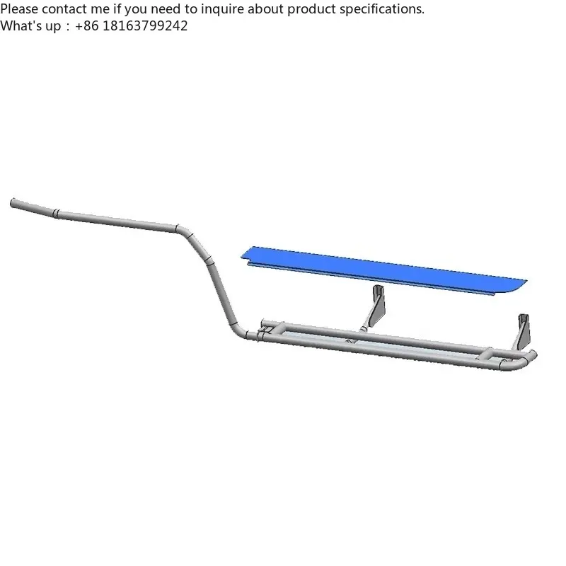 

Universal Wheel to Wheel Side Steps Bars Rock Rails Sliders for Hilux Ranger 4x4 Pickup Truck