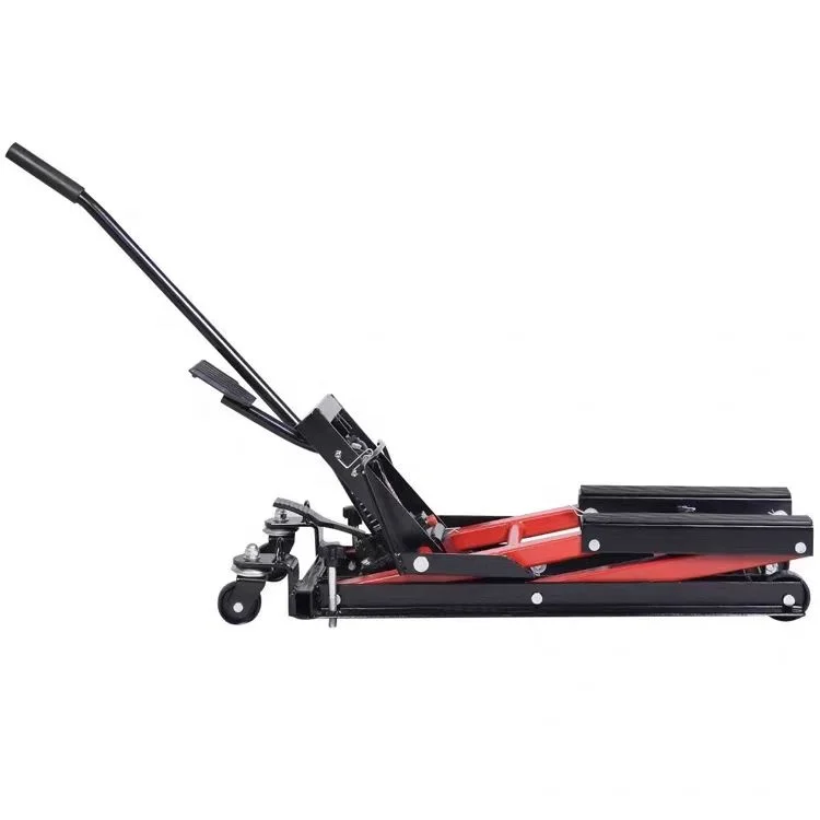 Hydraulic Scissor One Motorcycle Lifting Platform375mm Lift Height Maintenance Platform