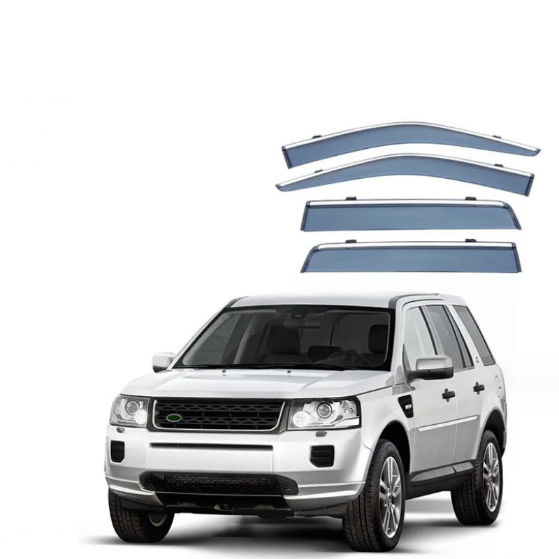 Weather Shield Side Window Deflector Window Visor Rain Eyebrow Shelter For Freelander 2 2006 2007 2008 2009 2010 2011 2012 -2016